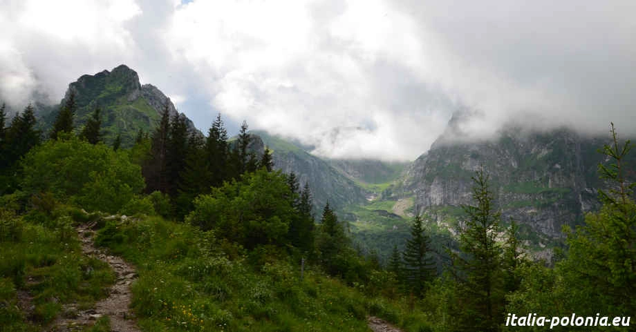 Giewont, sentiero rosso