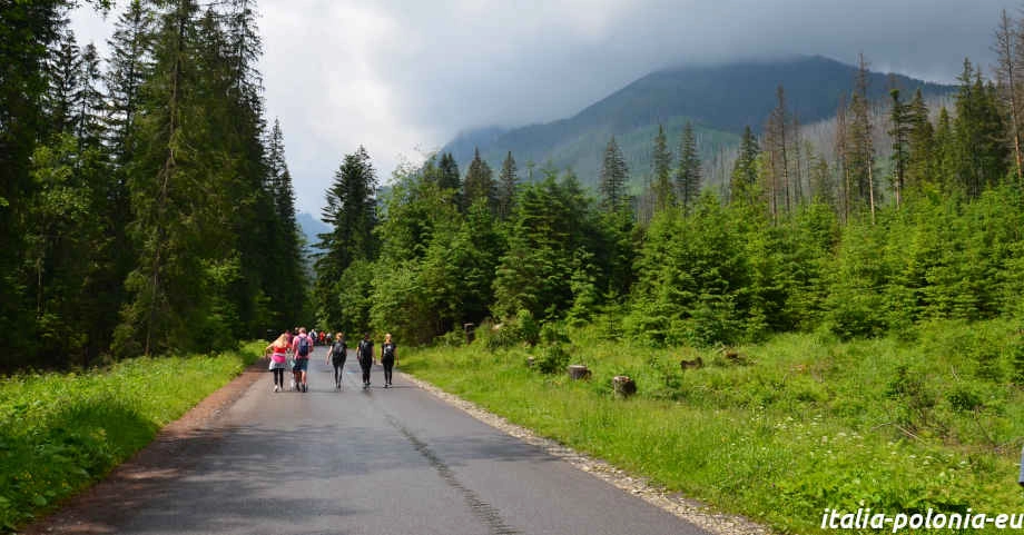 Strada per Morskie Oko