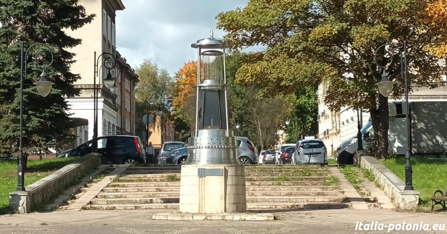 Lampada per minatori ingrandita